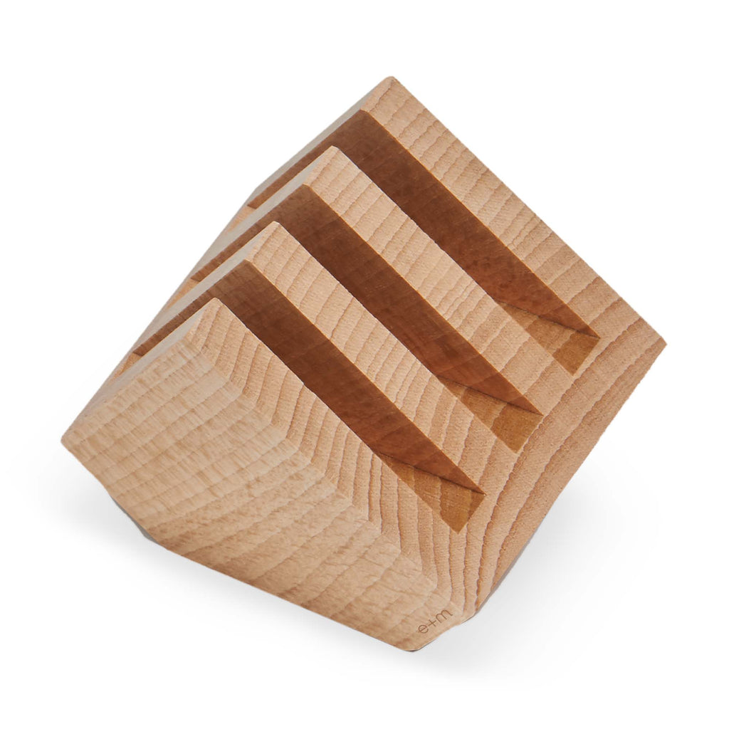 e+m Holzprodukte GmbH Büro-Accessoires CUBE MEMO natur