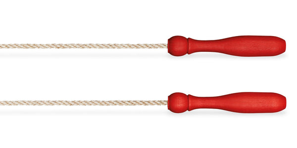 e+m Holzprodukte GmbH Objets publicitaires ludiques JUMPING JACK rouge