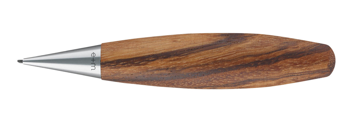e+m Holzprodukte GmbH Bleistifte MOVE matt verchromt, natur