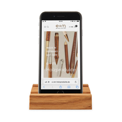 e+m Holzprodukte GmbH Büro-Accessoires PHONE BOARD natur