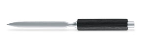 e+m Holzprodukte GmbH Brieföffner POSTMAN matt verchromt, schwarz