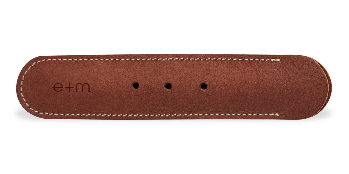 e+m Holzprodukte GmbH Etuis STIFT-ETUI M cognac