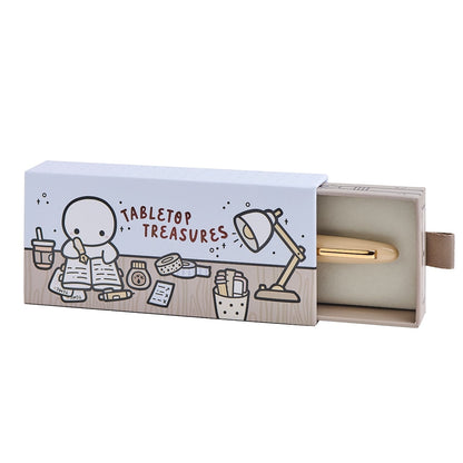Stylo plume Esterbrook Estie The Coffee Monsterz Co., doré, beige