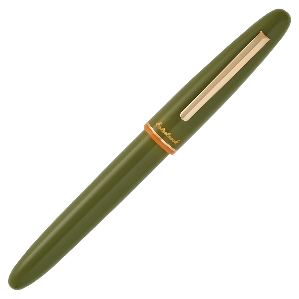 Stylo-plume Esterbrook Estie, Back to the land, vert + clip magnétique gratuit (porte-stylo et marque-page)