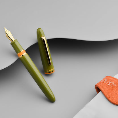 Stylo-plume Esterbrook Estie, Back to the land, vert + clip magnétique gratuit (porte-stylo et marque-page)