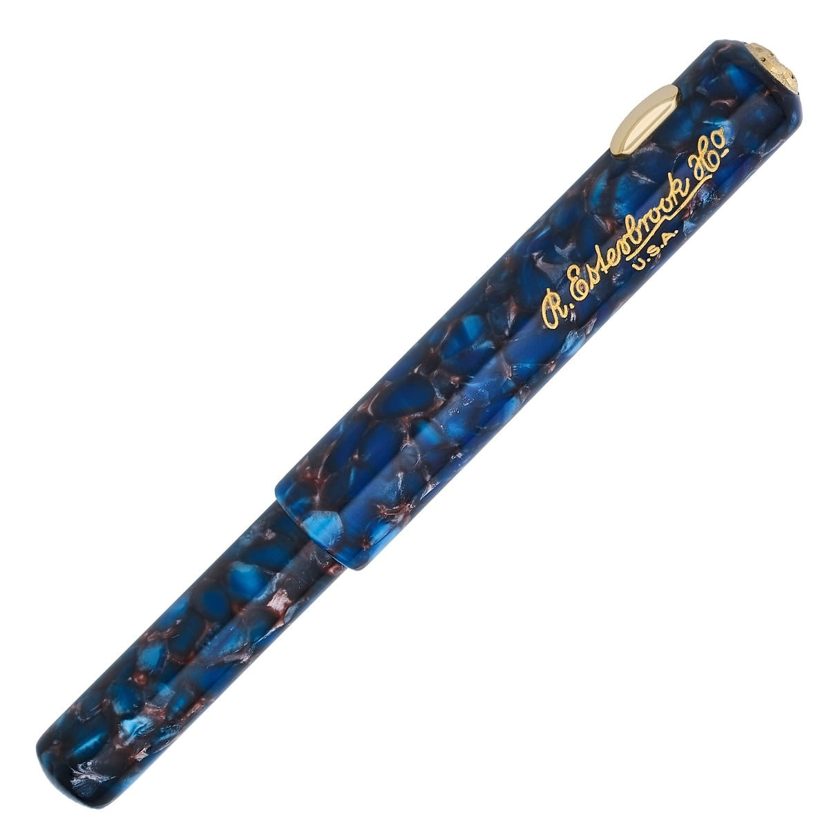 Stylo plume Esterbrook Niblet doré, plume JoWo #6, Nouveau Bleu
