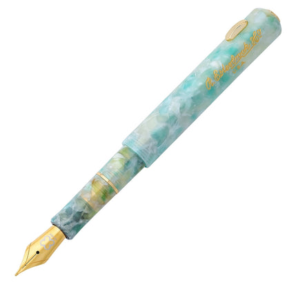 Stylo plume Esterbrook Niblet or, plume JoWo #6, Sea Glass