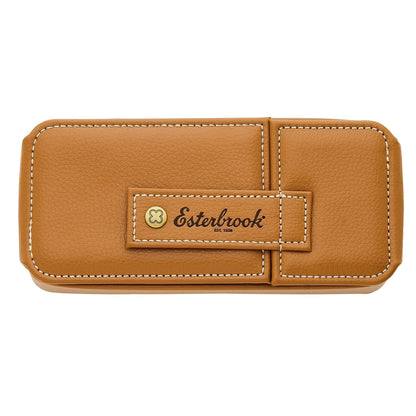 Esterbrook, étui à stylos British Tan, pour 3 instruments d'écriture, marron