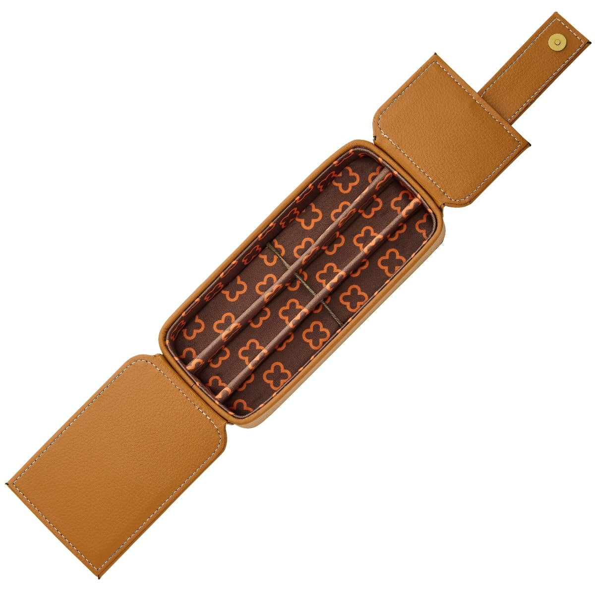 Esterbrook, étui à stylos British Tan, pour 3 instruments d'écriture, marron