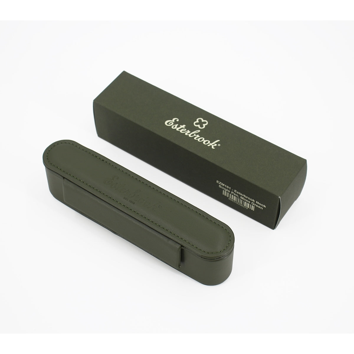 Esterbrook Étui Nook Single, Vert Mousse