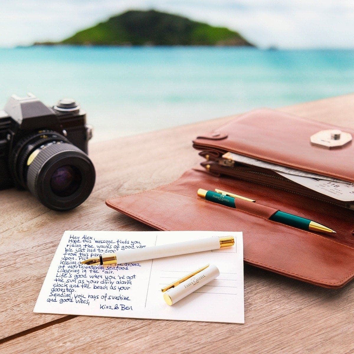 Faber-Castell, stylo plume, Neo Slim, Gold Marshmallow