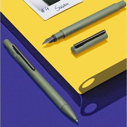 Faber-Castell, stylo plume, Neo Slim, vert olive