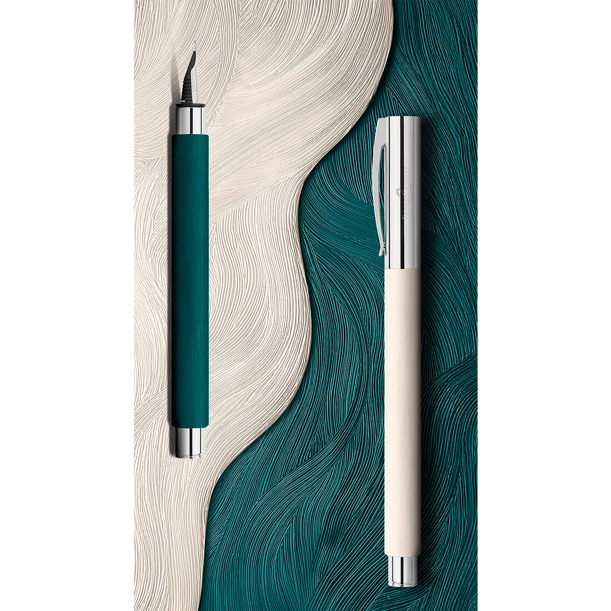 Stylo bille Faber-Castell Ambition Soft Teal