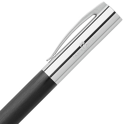 Faber-Castell, Ambition Stylo Plume Résine précieuse, noir