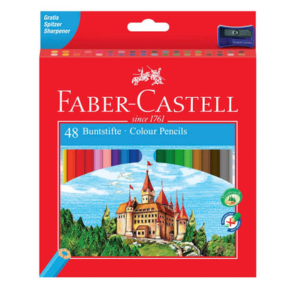 Faber-Castell, set di matite colorate Classic Colour, 48 pezzi