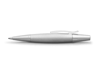 Faber-Castell, penna a sfera E-Motion, Pure Silver