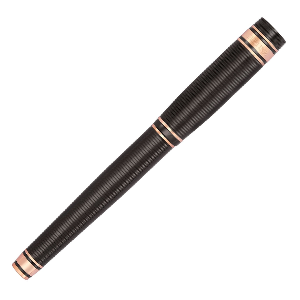 Festina, Stylo-plume, Rayures larges, Gun & Or rose
