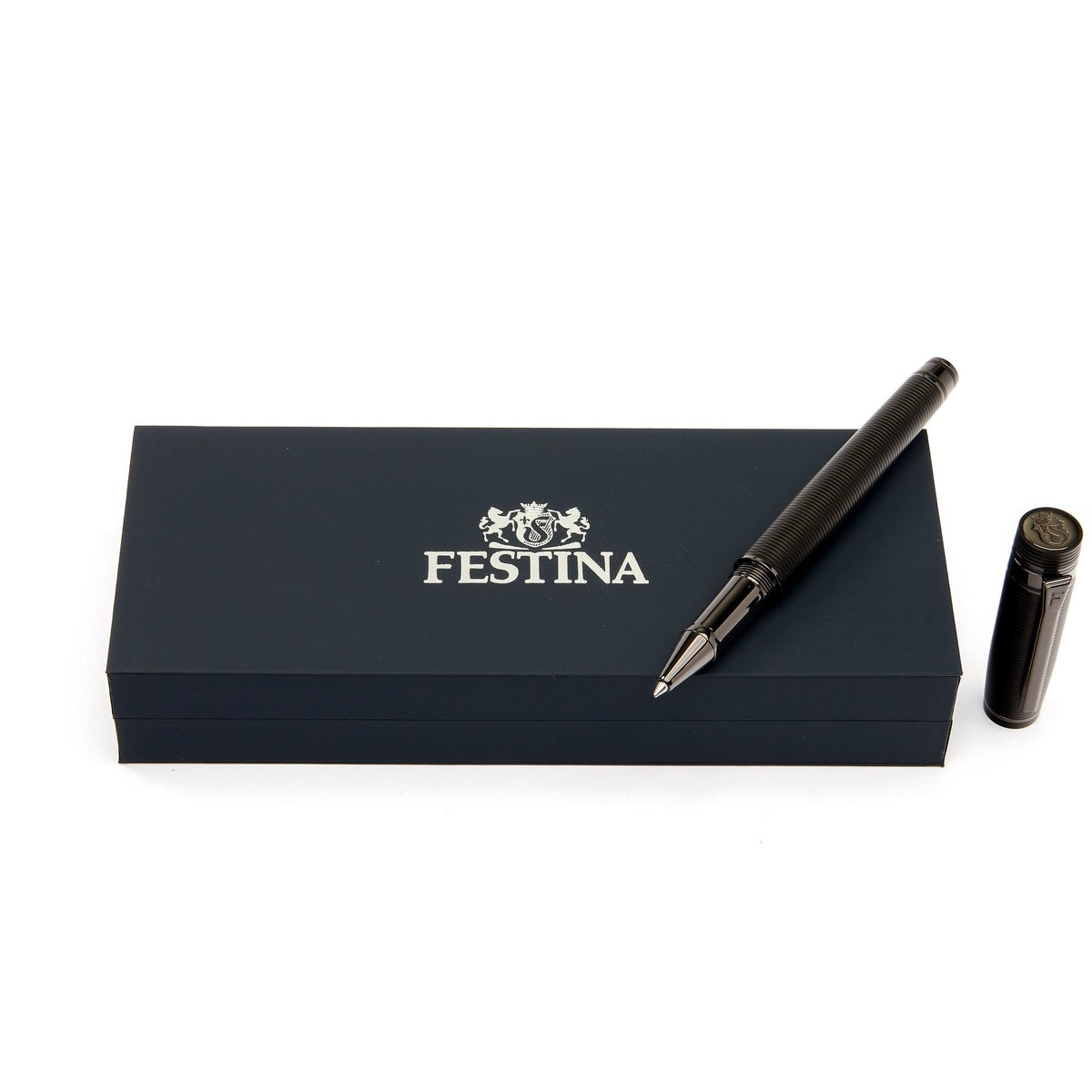 Festina, penna roller, Bold Stripe, nero