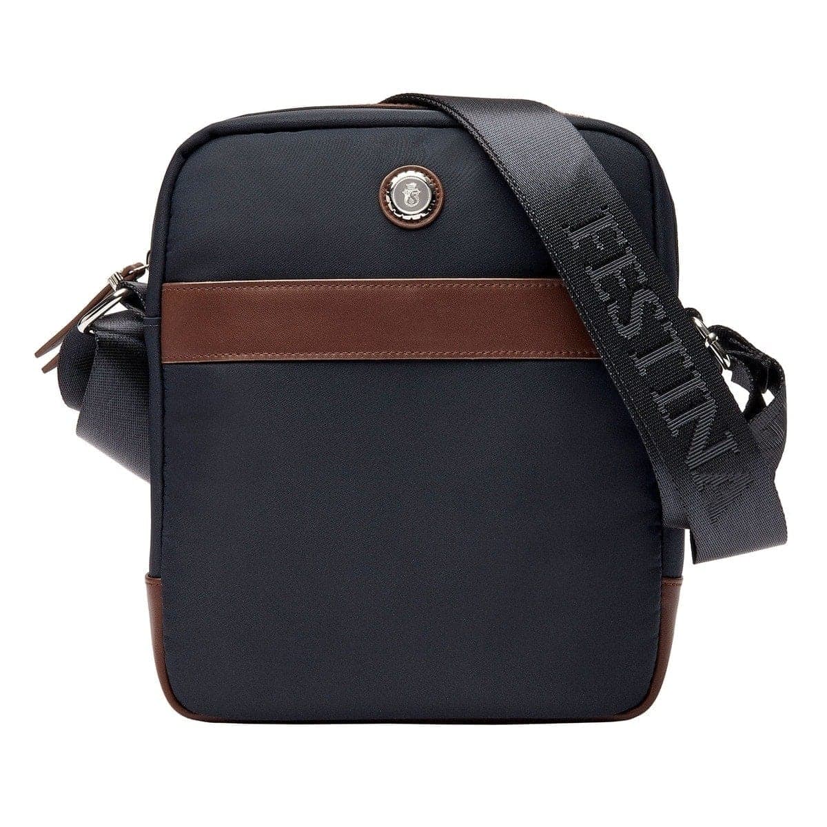 Festina, sac bandoulière, bouton marine et marron