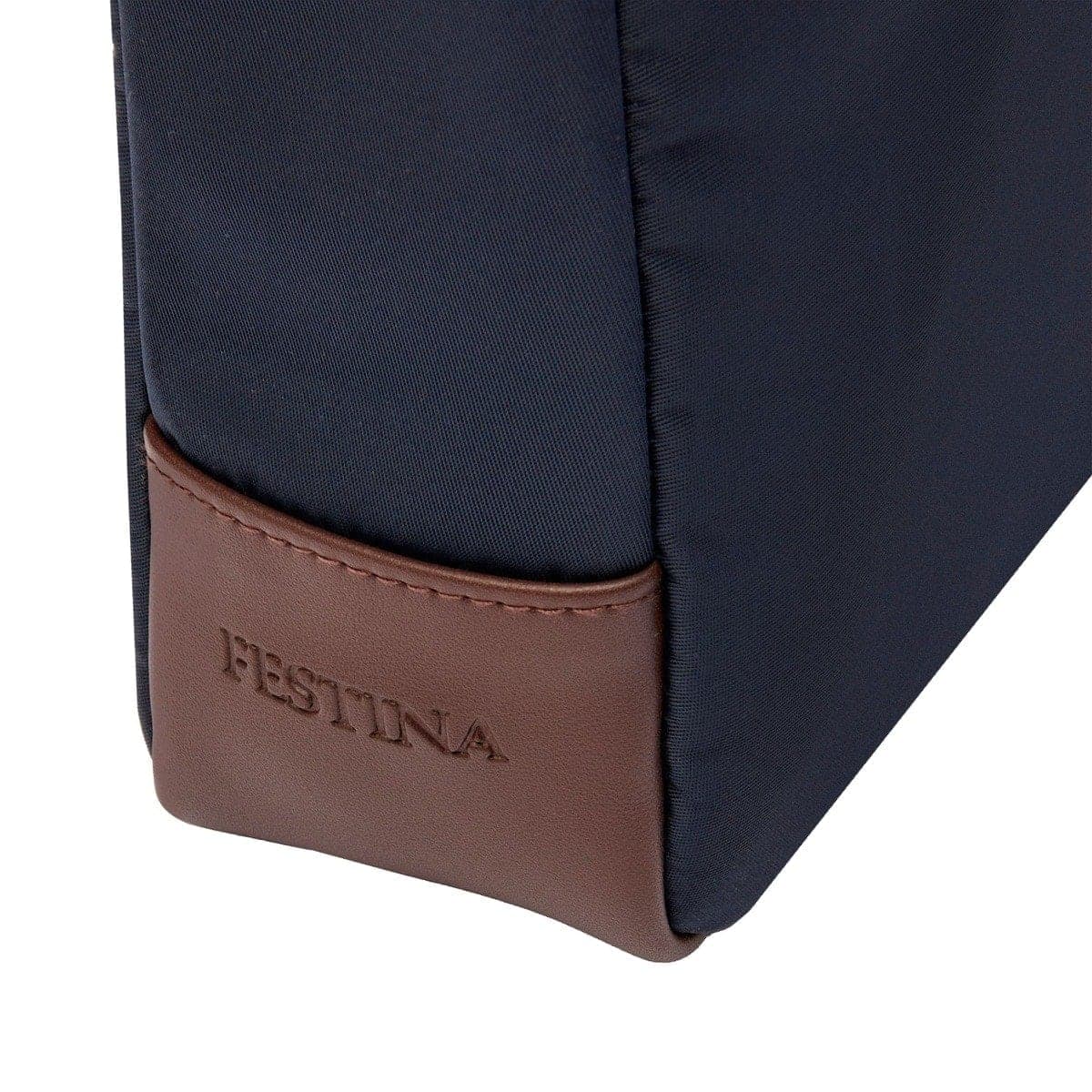 Festina, sac bandoulière, bouton marine et marron