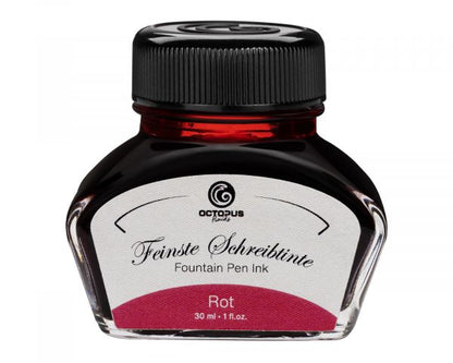 Octopus Fluids Füllhaltertinte Classic Schreibtinten Rot