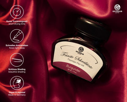 Octopus Fluids Encre pour stylo plume Classic Bourgogne