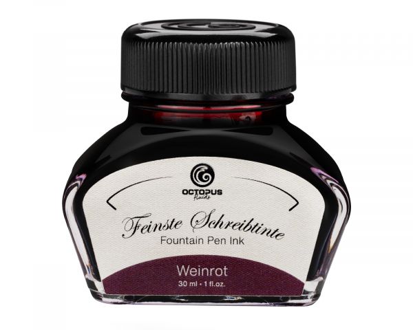 Inchiostro per penne stilografiche Octopus Fluids Classic Rosso Vino
