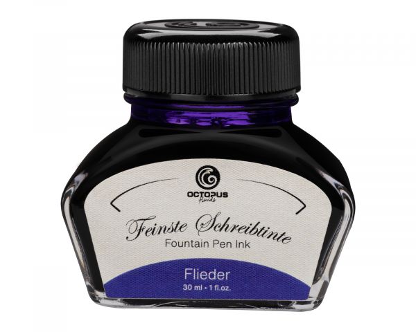 Encre pour stylo plume Octopus Fluids Classic, teinte lilas