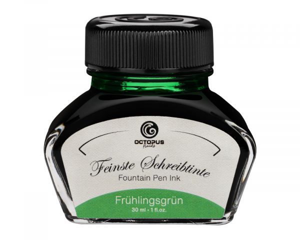Octopus Fluids Encre de stylo plume classique Vert printemps