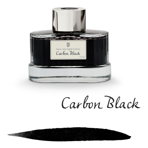 Graf von Faber-Castell, calamaio, 75 ml, Carbon Black