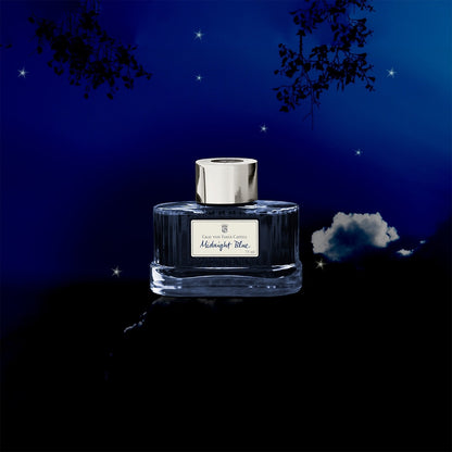 Graf von Faber-Castell, Tintenglas, 75 ml, Midnight Blue