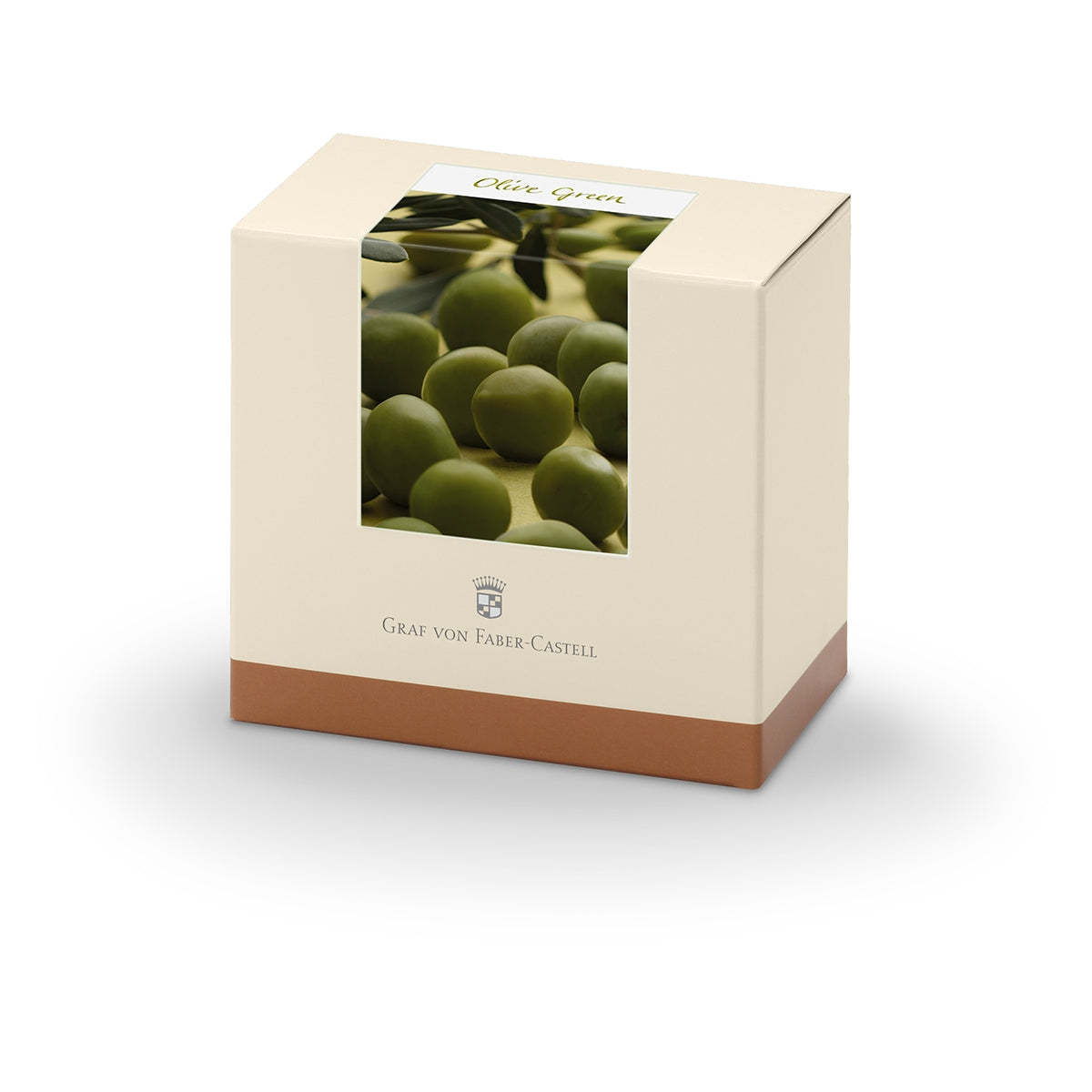 Graf von Faber-Castell, Tintenglas, 75 ml, Olive Green