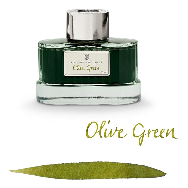 Graf von Faber-Castell, calamaio, 75 ml, Olive Green