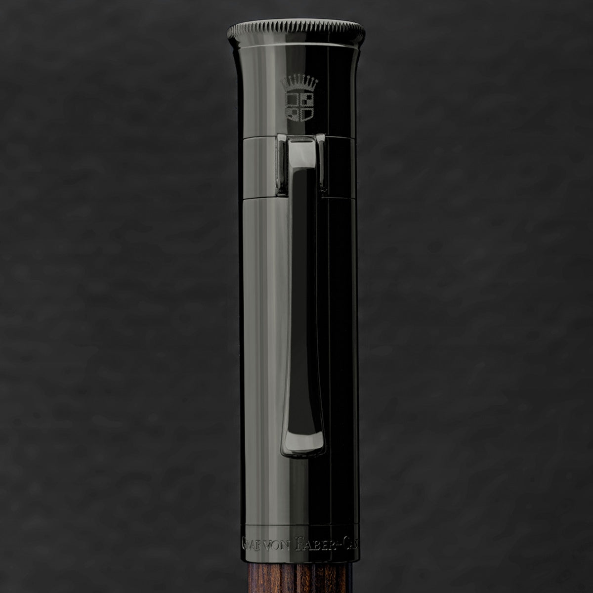 Graf von Faber-Castell, Füller Macassar, 18K Feder, dunkelbraun