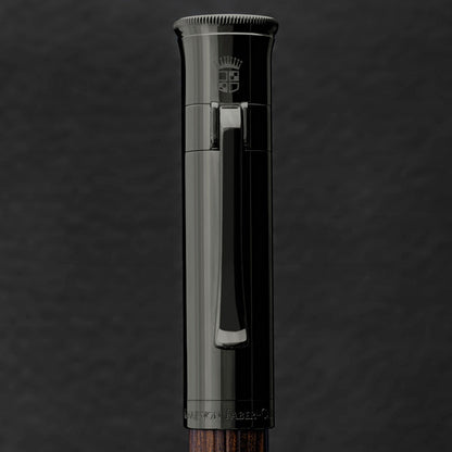 Graf von Faber-Castell, Füller Macassar, 18K Feder, dunkelbraun
