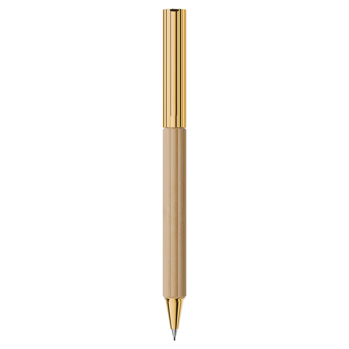 Graf von Faber-Castell Drehbleistift Bloom Hainbuche, vergoldet, 0.5mm, creme