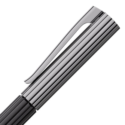 Crayon rotatif Graf von Faber-Castell Bloom ébène, ruthénium, 0.5mm, noir