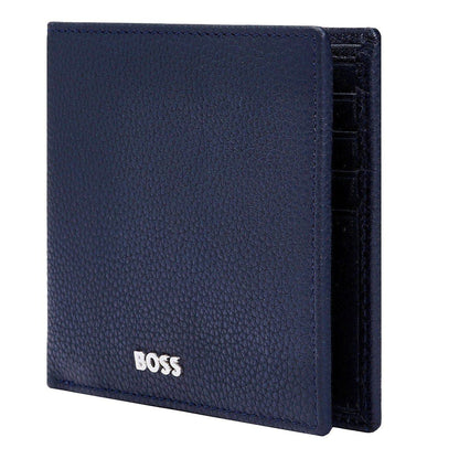 HUGO BOSS Brieftasche, Classic Grained, Navy, 6