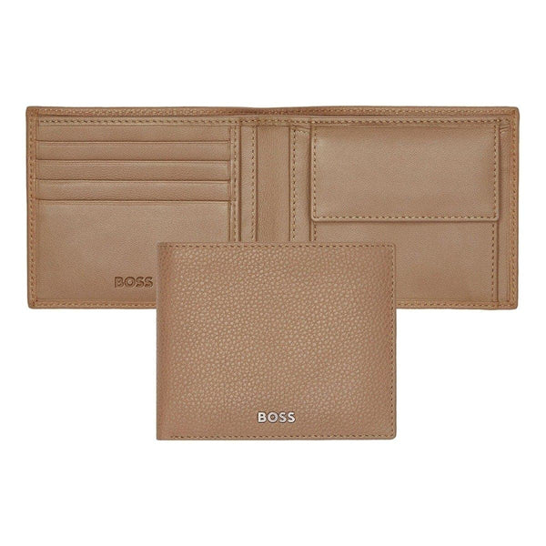 HUGO BOSS Brieftasche & Geldbörse, Classic Grained, Camel