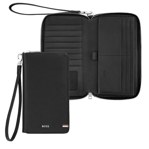 Portefeuille HUGO BOSS Iconic noir