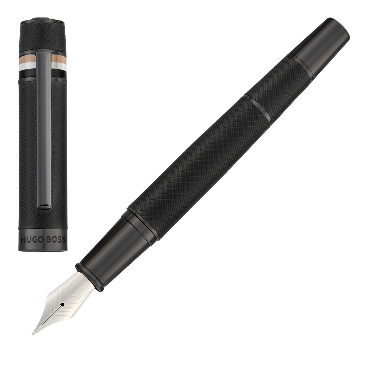 HUGO BOSS Füller Core Iconic, Black - 7