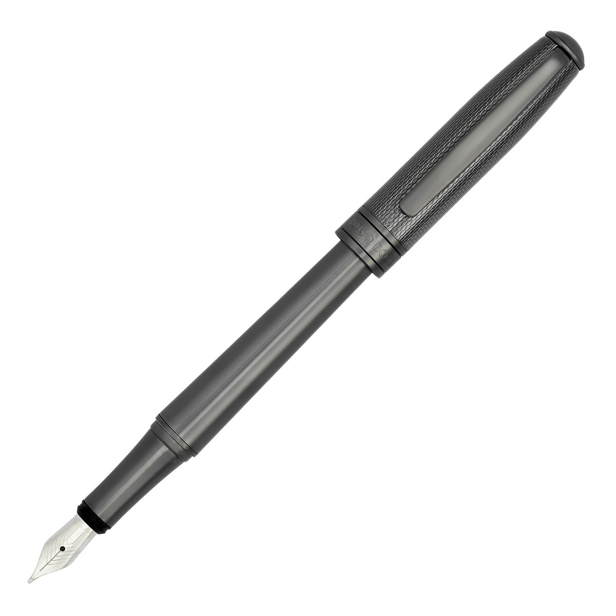 HUGO BOSS, penna stilografica, Essential Metal, color canna di fucile