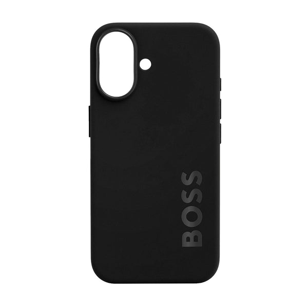 HUGO BOSS Handyhülle Edge iPhone 16, schwarz