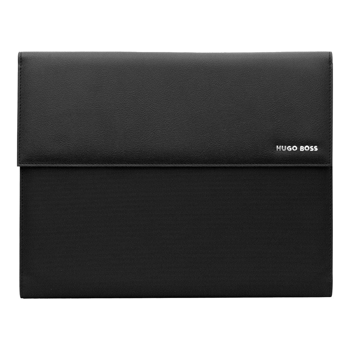 hugo boss hdf210 a a4 schreibmappe pinstripe black online kaufen 4