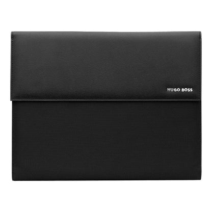 hugo boss hdf210 a a4 schreibmappe pinstripe black online kaufen 4