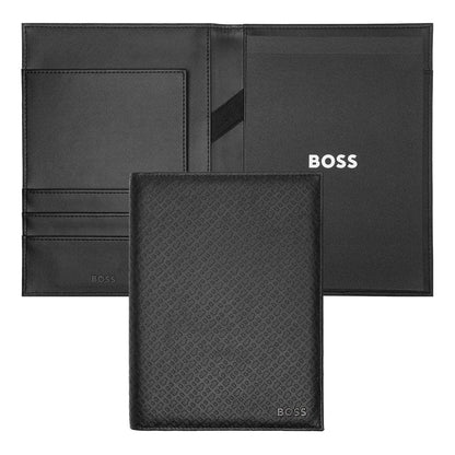 HUGO BOSS, cartellina portadocumenti, Monogram Black