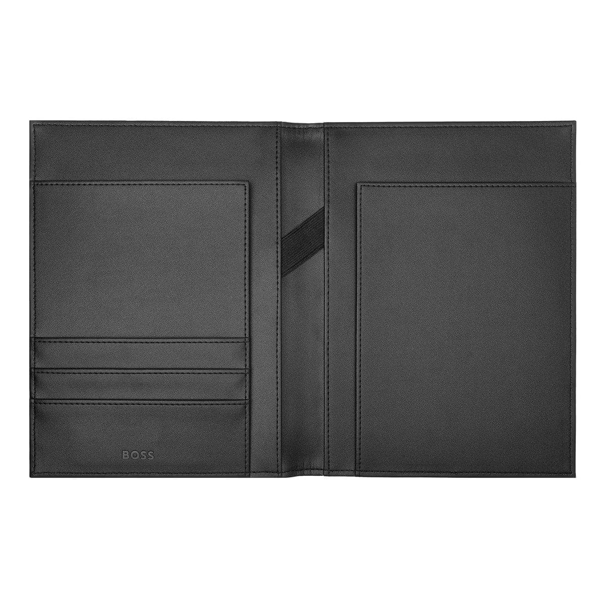 HUGO BOSS, cartellina portadocumenti, Monogram Black