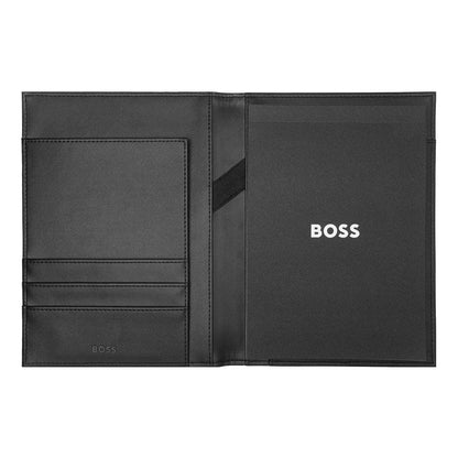 HUGO BOSS, cartellina portadocumenti, Monogram Black