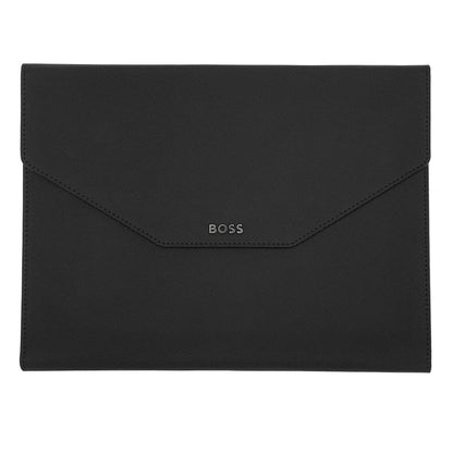 HUGO BOSS, Füller + Schreibmappe + Schlüsselanhänger, Rive