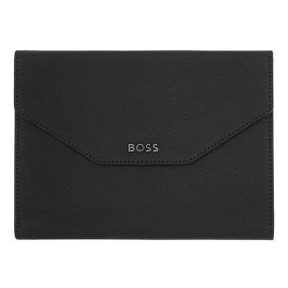 HUGO BOSS, cartella portablocco, Rive Black